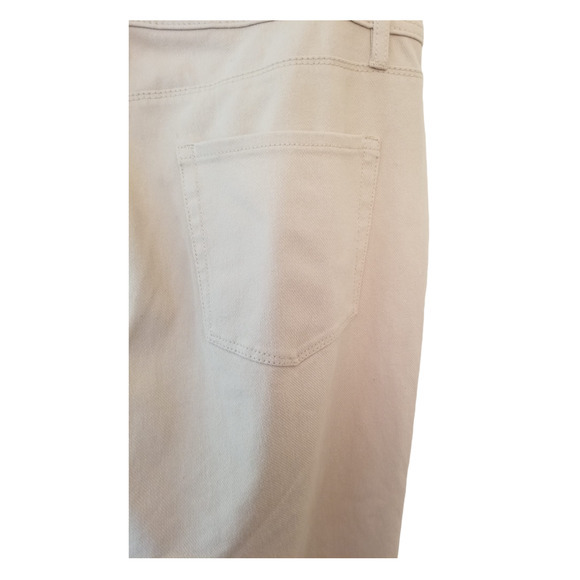 Coldwater Creek Classic Fit Beige Women's Jeans Size 14 34/35 Inseam 35 in - Picture 7 of 8